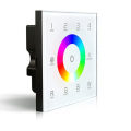 Panel de control LED rgbw DMX512 controlador RGBW montado en la pared, para tira de LED rgbw